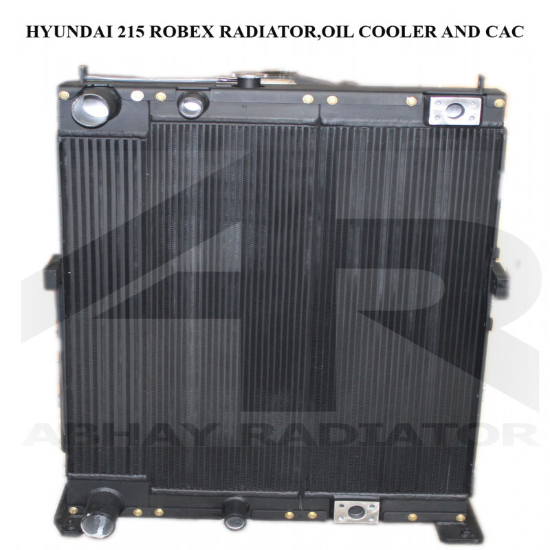 HYUNDAI ROBEX 215 RADIATOR,OIL COOLER,CAC